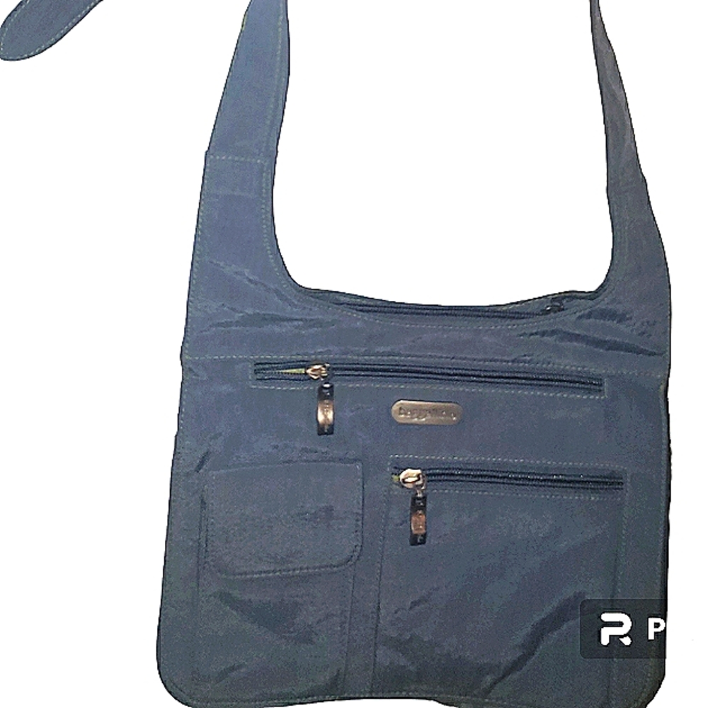 BAGALLINI BLUE CROSSBODY EUC
